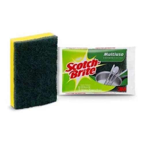 🧽 Kit Esponja Cozinha e Banheiro Scotch-Brite® – 14 Unidades